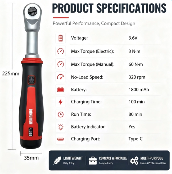 United Mini Ratchet & Socket Set – Complete Tool Kit