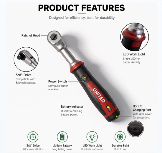 United Mini Ratchet & Socket Set – Complete Tool Kit